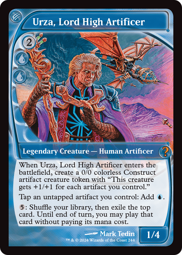 Urza, Lord High Artificer (Future Sight) [Mystery Booster 2] | Jomio and Rueliete's Cards and Comics