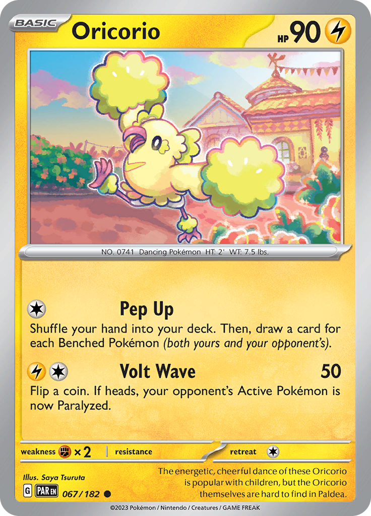 Oricorio (067/182) [Scarlet & Violet: Paradox Rift] | Jomio and Rueliete's Cards and Comics