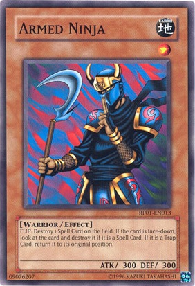 Armed Ninja [RP01-EN013] Common | Jomio and Rueliete's Cards and Comics