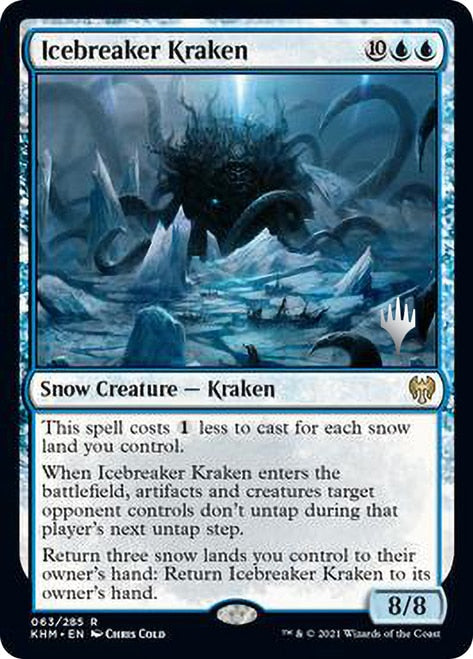Icebreaker Kraken (Promo Pack) [Kaldheim Promos] | Jomio and Rueliete's Cards and Comics