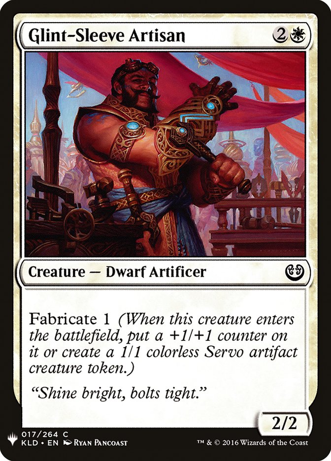 Glint-Sleeve Artisan [Mystery Booster] | Jomio and Rueliete's Cards and Comics