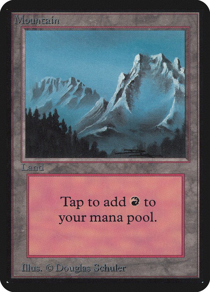 Mountain (293) [Alpha Edition] | Jomio and Rueliete's Cards and Comics