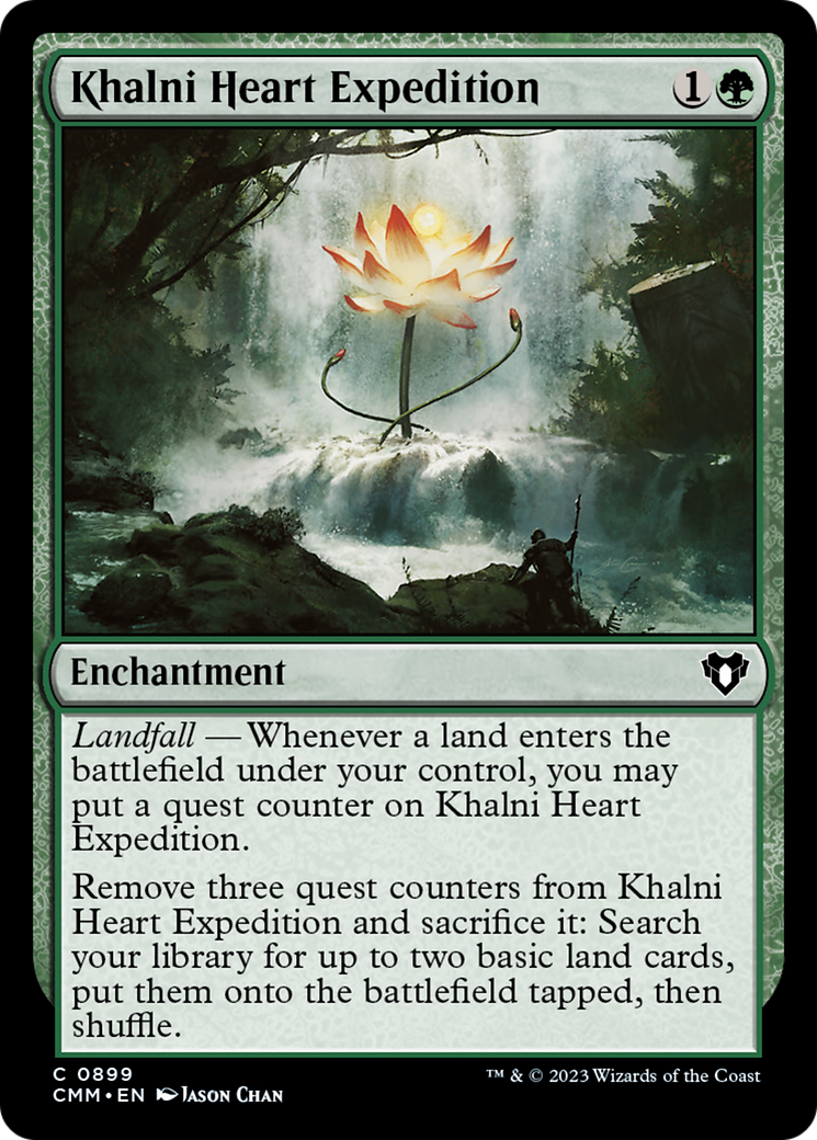 Khalni Heart Expedition [Commander Masters] | Jomio and Rueliete's Cards and Comics