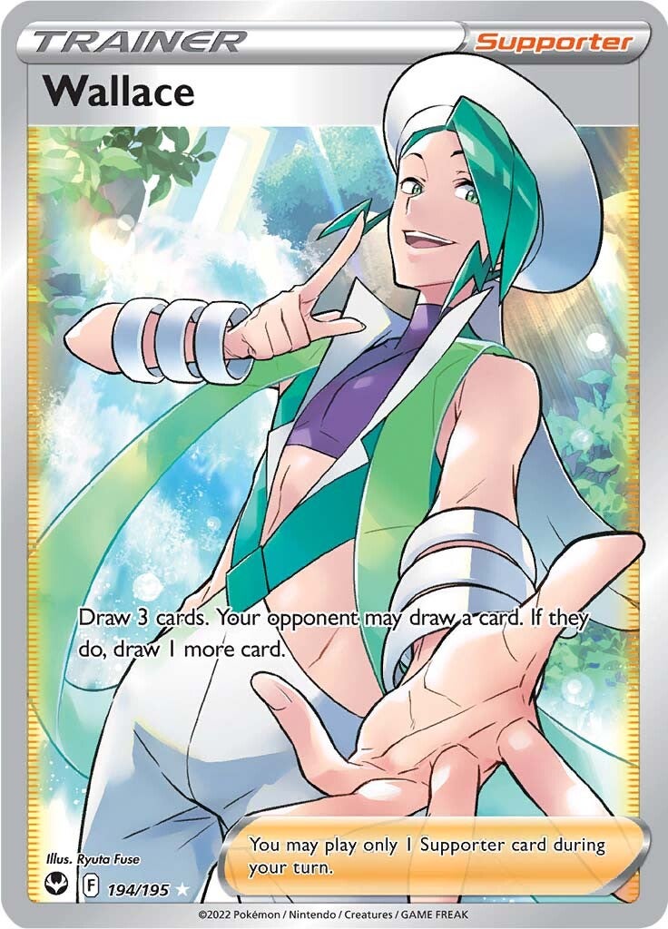 Wallace (194/195) [Sword & Shield: Silver Tempest] | Jomio and Rueliete's Cards and Comics