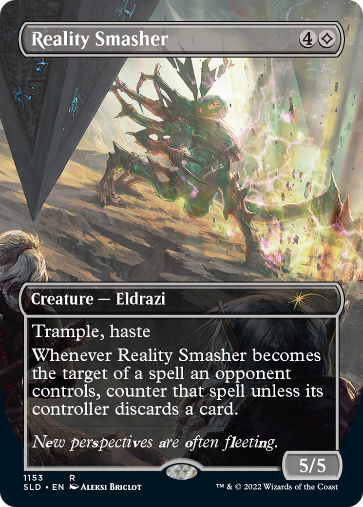 Reality Smasher (Borderless) [Secret Lair Drop Series] | Jomio and Rueliete's Cards and Comics