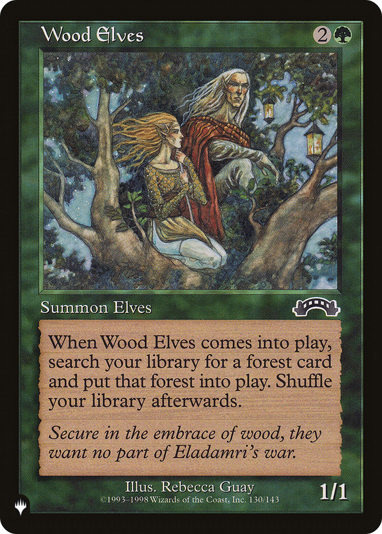 Wood Elves [The List] | Jomio and Rueliete's Cards and Comics