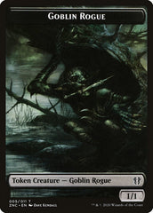 Faerie Rogue // Goblin Rogue Double-Sided Token [Zendikar Rising Commander Tokens] | Jomio and Rueliete's Cards and Comics