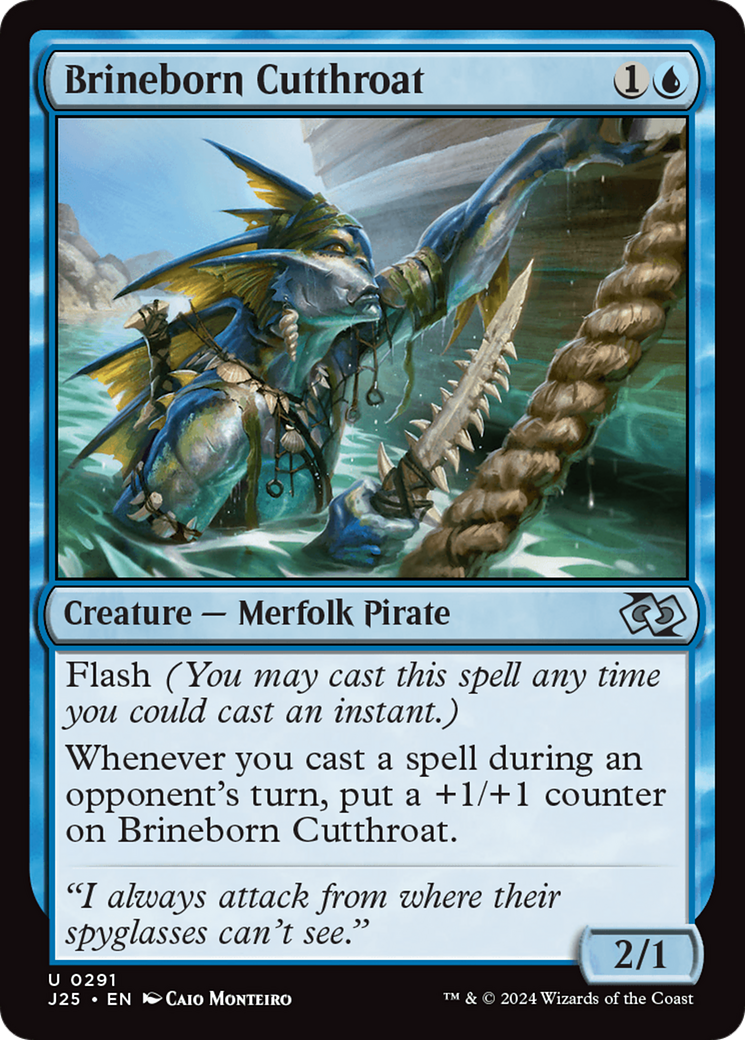 Brineborn Cutthroat [Foundations Jumpstart] | Jomio and Rueliete's Cards and Comics