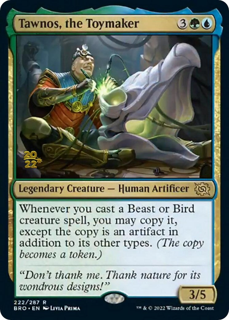 Tawnos, the Toymaker [The Brothers' War Prerelease Promos] | Jomio and Rueliete's Cards and Comics