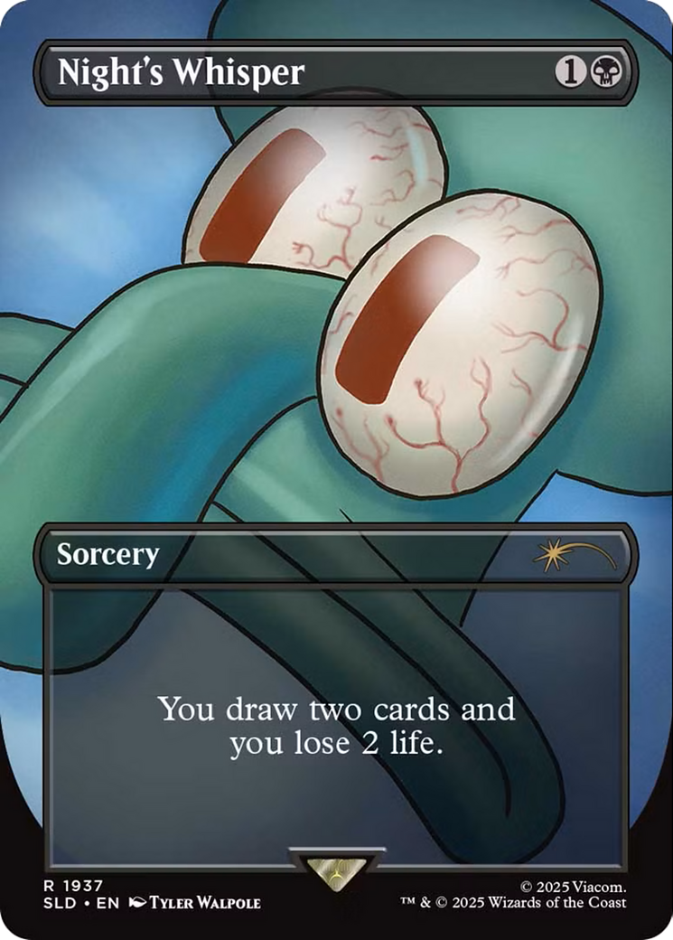 Night's Whisper [Secret Lair Drop Series] | Jomio and Rueliete's Cards and Comics