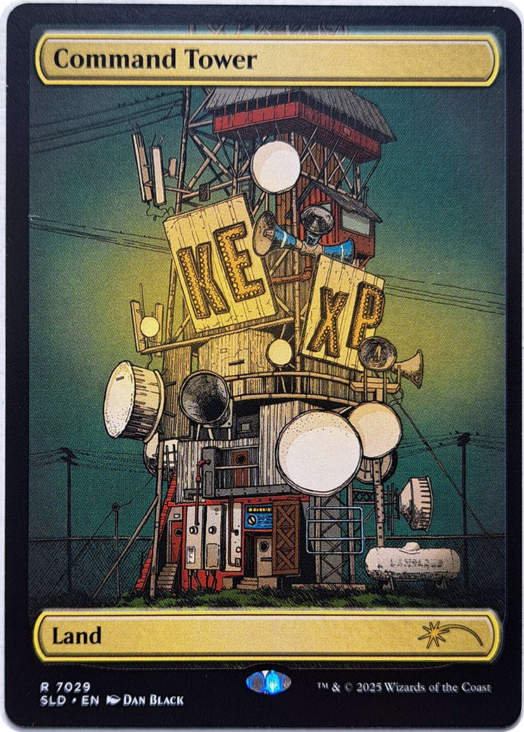 Command Tower (7029) [Secret Lair Drop Series] | Jomio and Rueliete's Cards and Comics