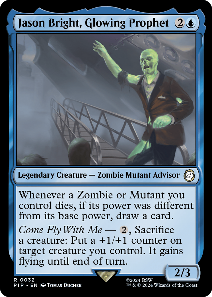 Jason Bright, Glowing Prophet [Fallout] | Jomio and Rueliete's Cards and Comics
