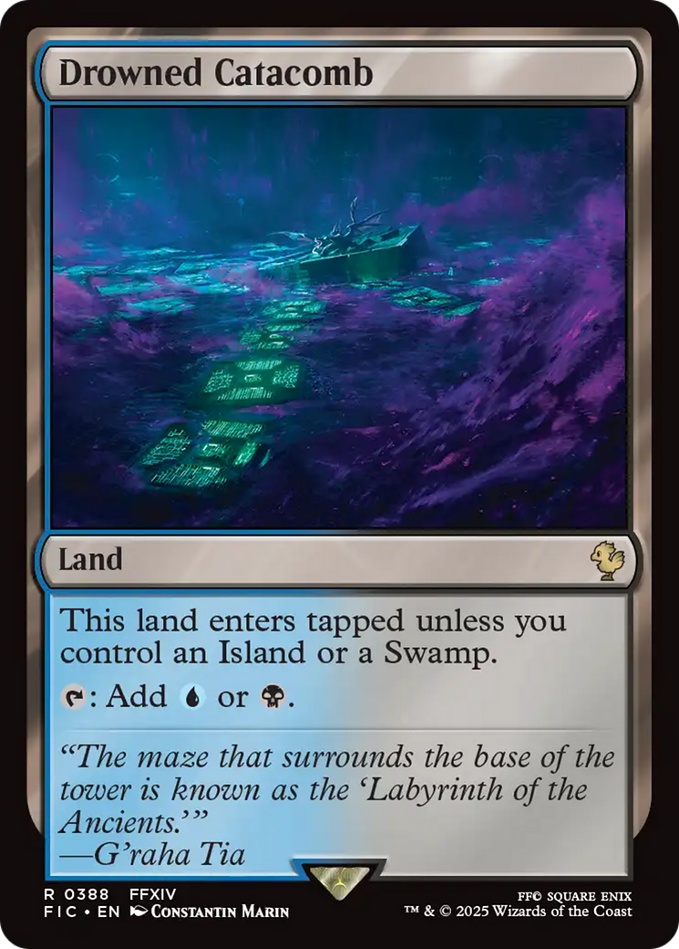Drowned Catacomb [FINAL FANTASY Commander] | Jomio and Rueliete's Cards and Comics