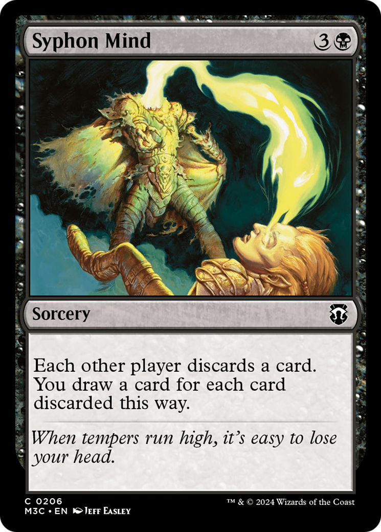 Syphon Mind [Modern Horizons 3 Commander] | Jomio and Rueliete's Cards and Comics