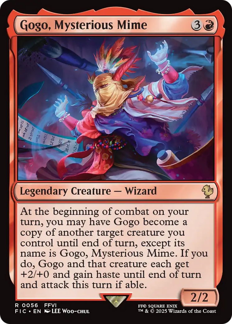 Gogo, Mysterious Mime [FINAL FANTASY Commander] | Jomio and Rueliete's Cards and Comics