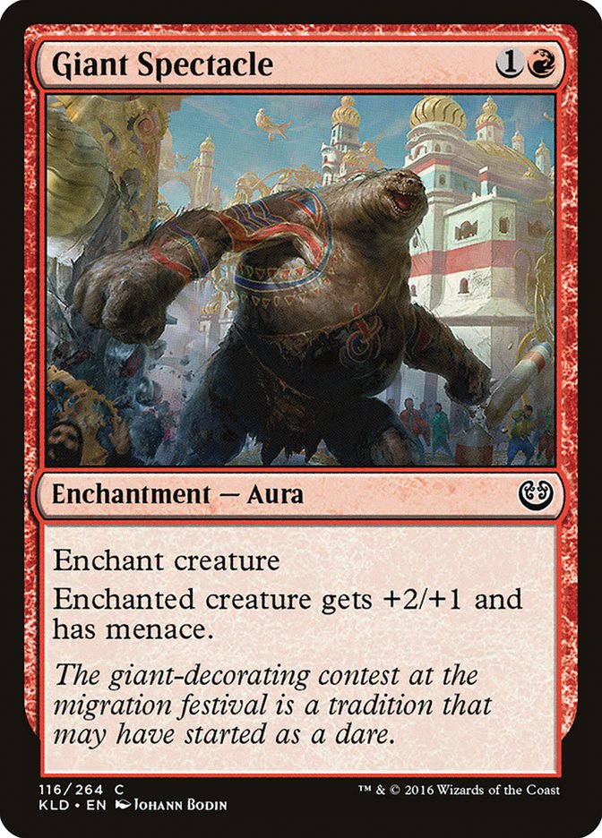 Giant Spectacle [Kaladesh] | Jomio and Rueliete's Cards and Comics