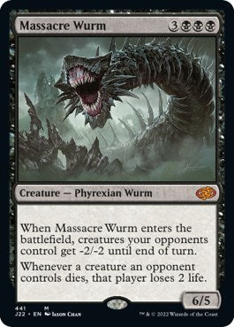 Massacre Wurm [Jumpstart 2022] | Jomio and Rueliete's Cards and Comics