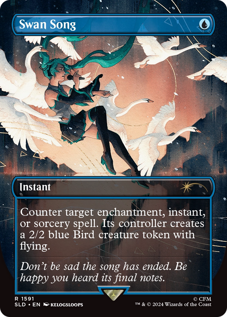 Swan Song (1591) [Secret Lair Drop Series] | Jomio and Rueliete's Cards and Comics