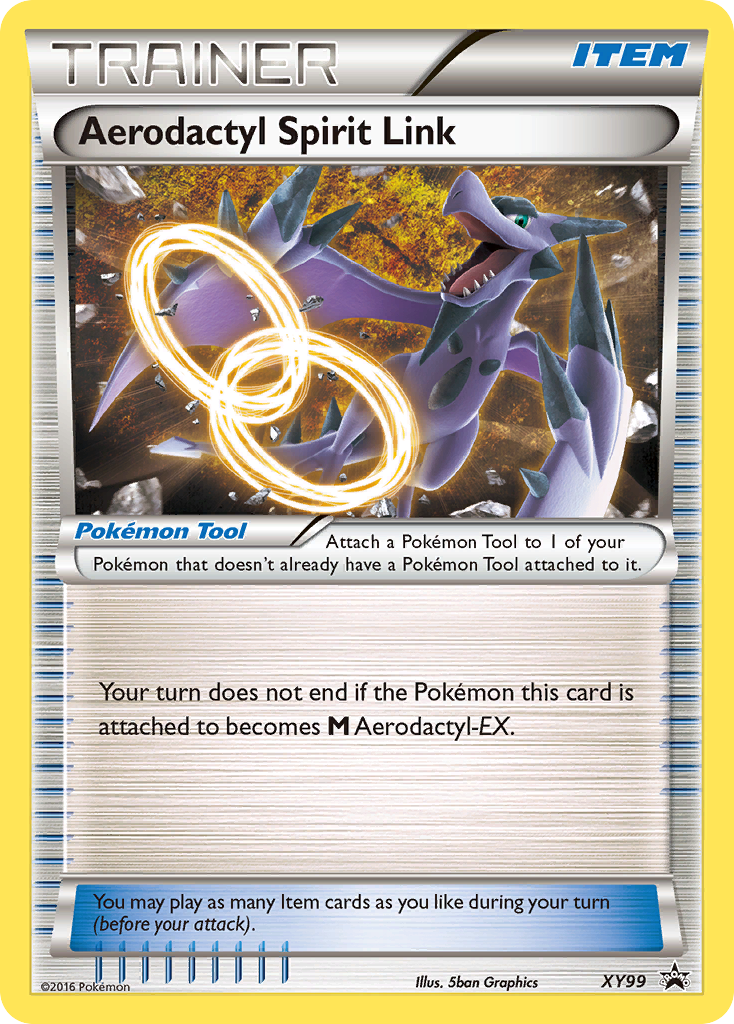 Aerodactyl Spirit Link (XY99) [XY: Black Star Promos] | Jomio and Rueliete's Cards and Comics