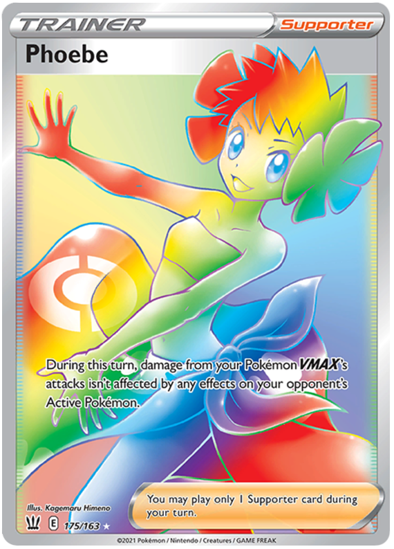 Phoebe (175/163) [Sword & Shield: Battle Styles] | Jomio and Rueliete's Cards and Comics