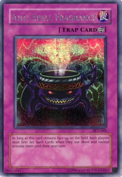 Anti-Spell Fragrance [PCY-002] Secret Rare | Jomio and Rueliete's Cards and Comics