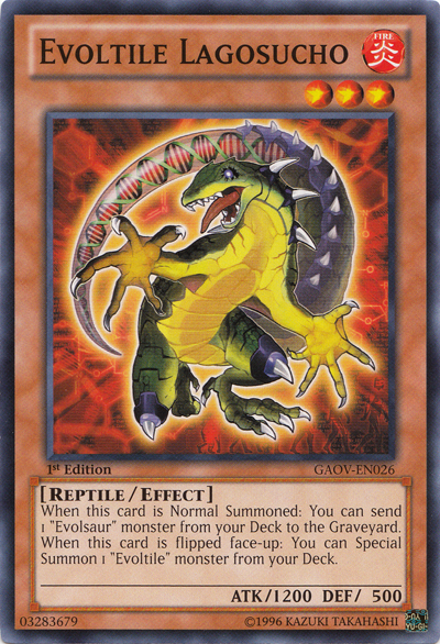 Evoltile Lagosucho [GAOV-EN026] Common | Jomio and Rueliete's Cards and Comics