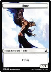 Bird (002) // Sculpture Double-Sided Token [Commander 2019 Tokens] | Jomio and Rueliete's Cards and Comics