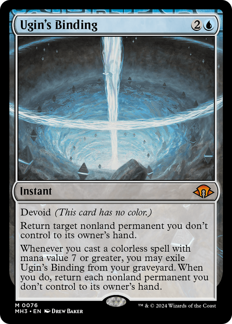 Ugin's Binding [Modern Horizons 3] | Jomio and Rueliete's Cards and Comics