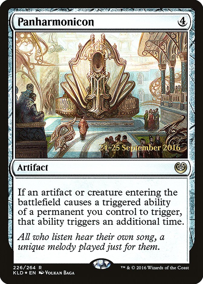 Panharmonicon [Kaladesh Prerelease Promos] | Jomio and Rueliete's Cards and Comics