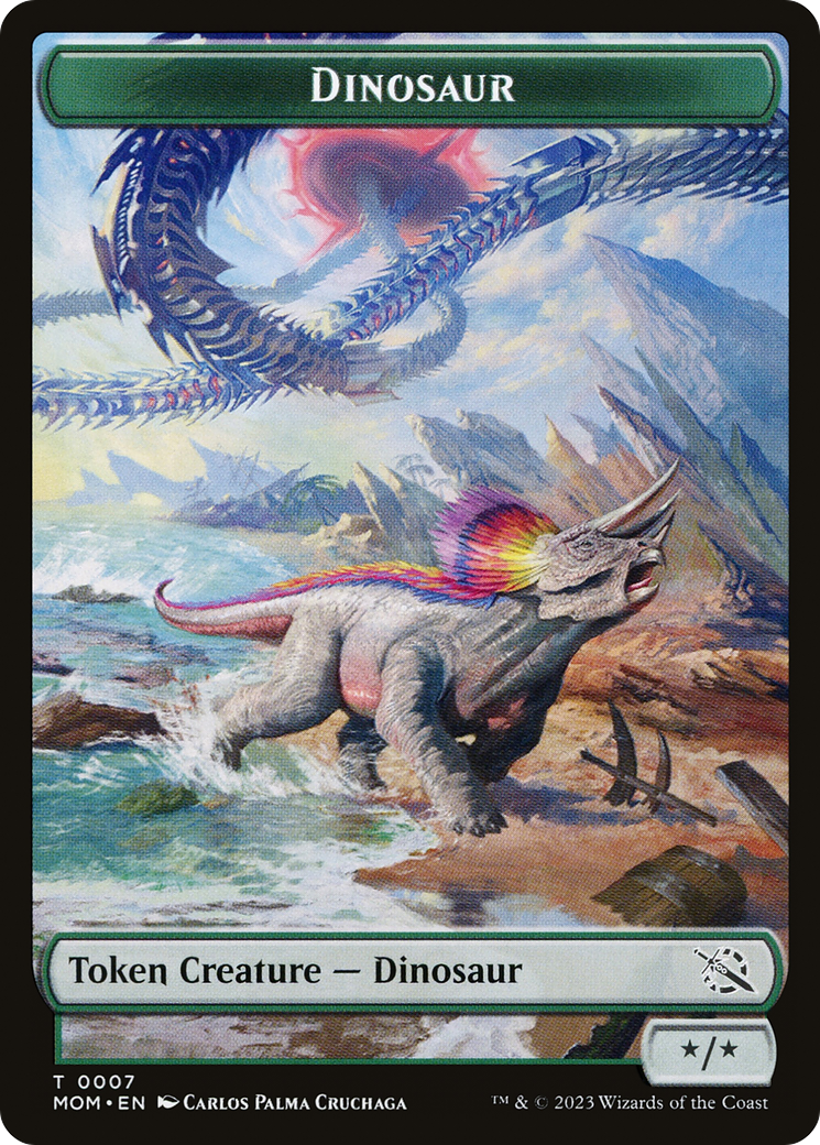 Citizen // Dinosaur Double-Sided Token [The List] | Jomio and Rueliete's Cards and Comics