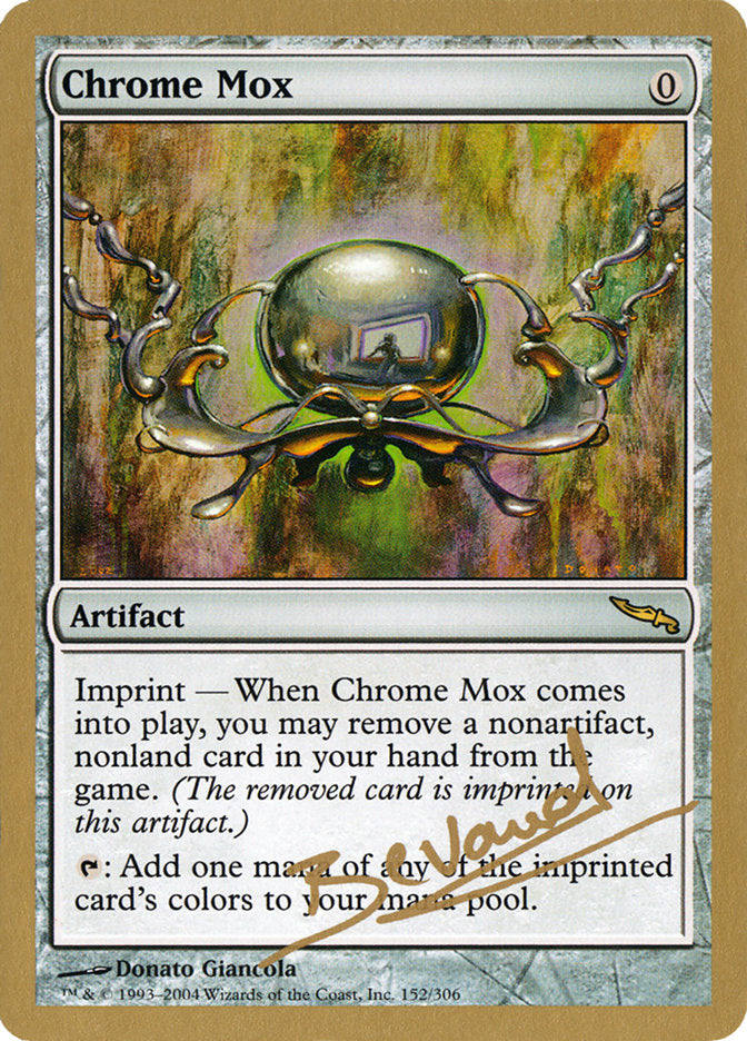 Chrome Mox (Manuel Bevand) [World Championship Decks 2004] | Jomio and Rueliete's Cards and Comics