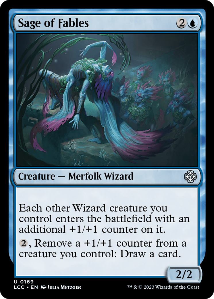 Sage of Fables [The Lost Caverns of Ixalan Commander] | Jomio and Rueliete's Cards and Comics