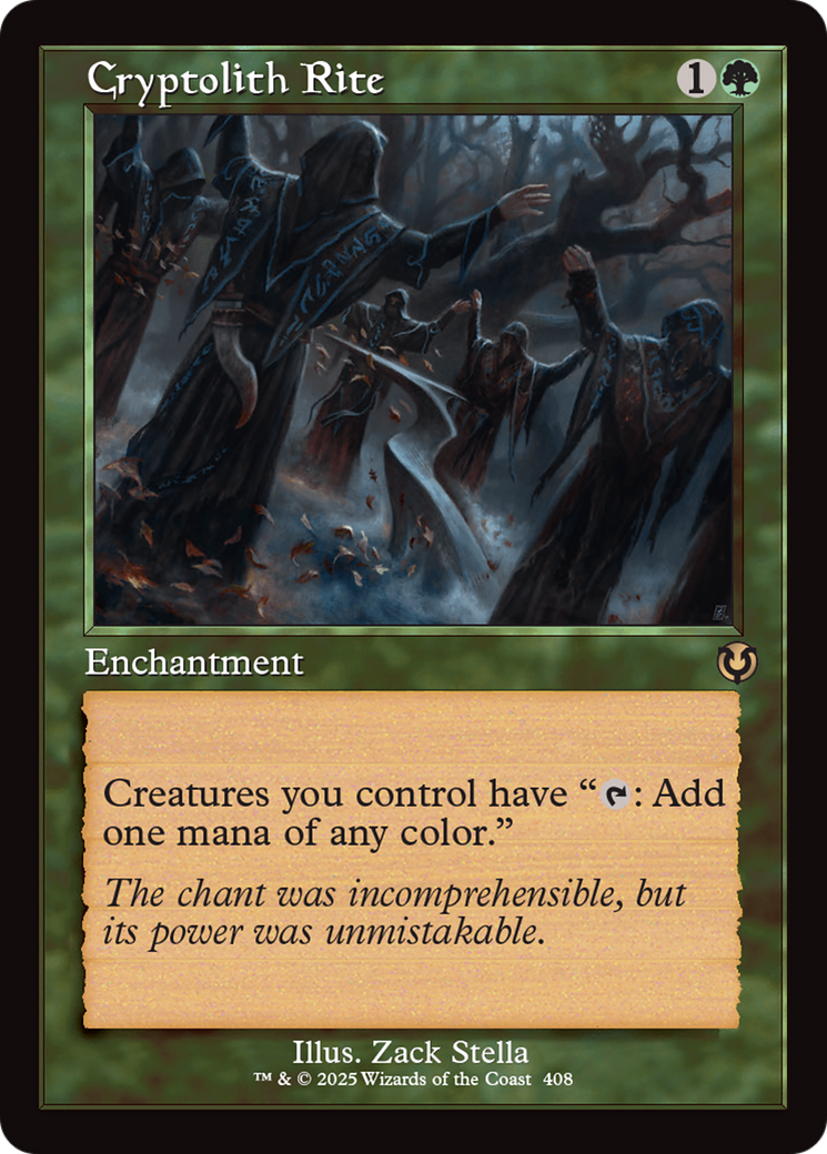 Cryptolith Rite (Retro Frame) [Innistrad Remastered] | Jomio and Rueliete's Cards and Comics