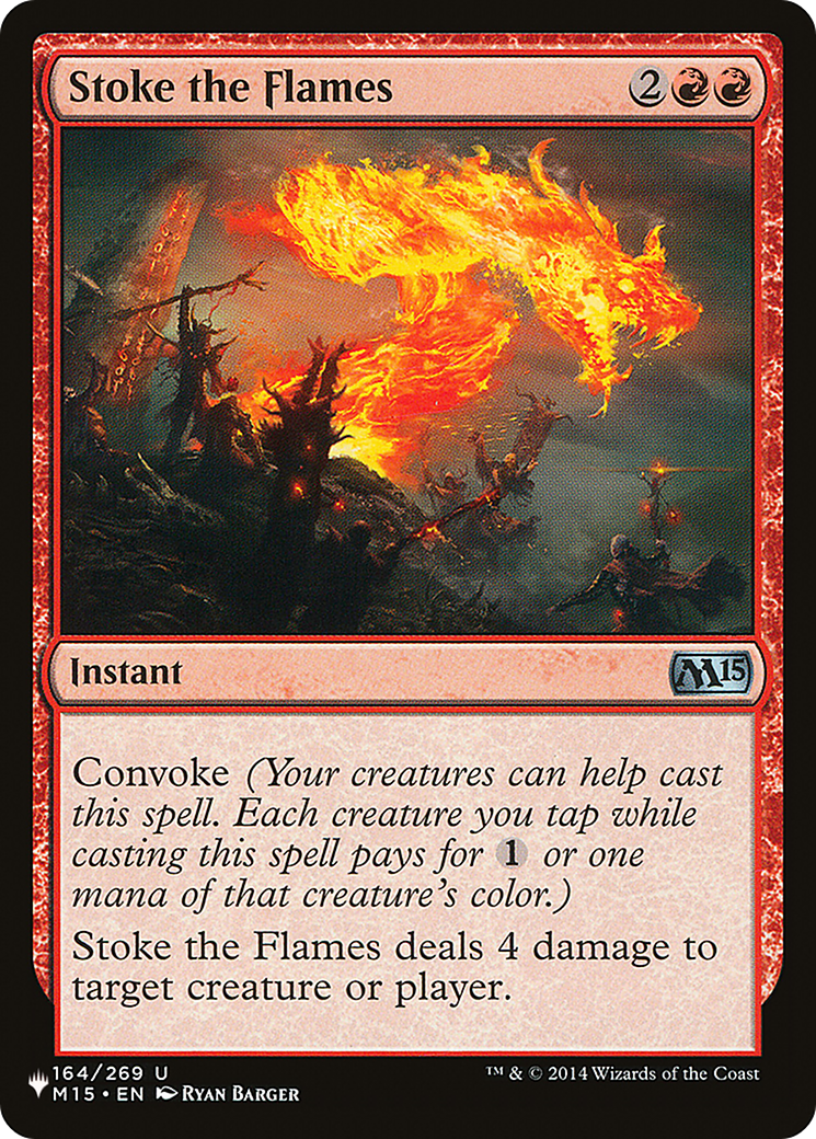 Stoke the Flames [The List] | Jomio and Rueliete's Cards and Comics