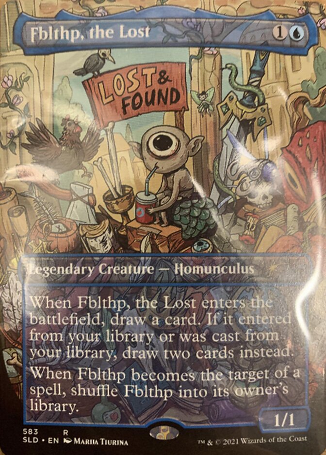Fblthp, the Lost [Secret Lair Drop Promos] | Jomio and Rueliete's Cards and Comics