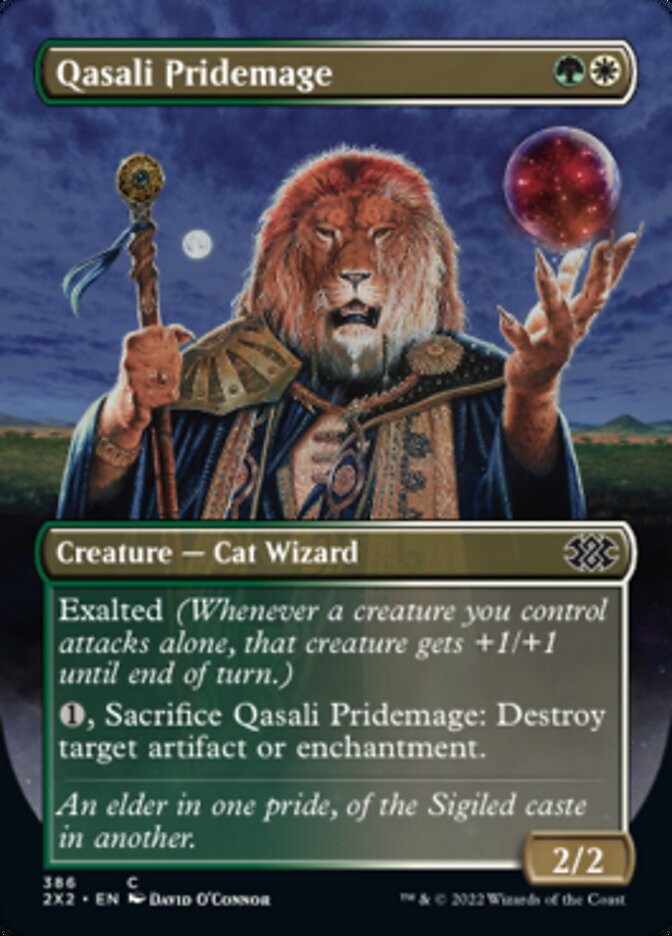 Qasali Pridemage (Borderless Alternate Art) [Double Masters 2022] | Jomio and Rueliete's Cards and Comics