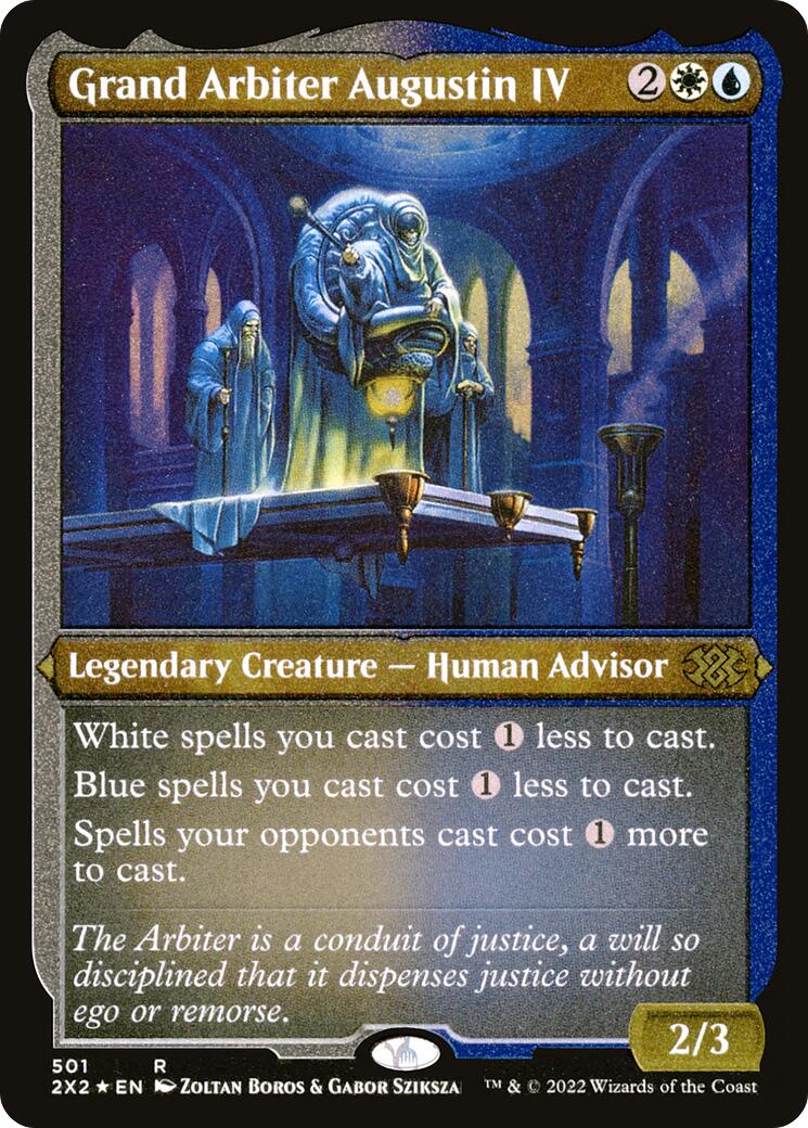 Grand Arbiter Augustin IV (Foil Etched) [Double Masters 2022] | Jomio and Rueliete's Cards and Comics