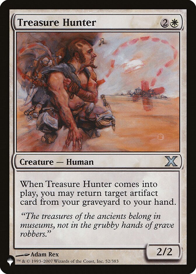 Treasure Hunter [The List] | Jomio and Rueliete's Cards and Comics