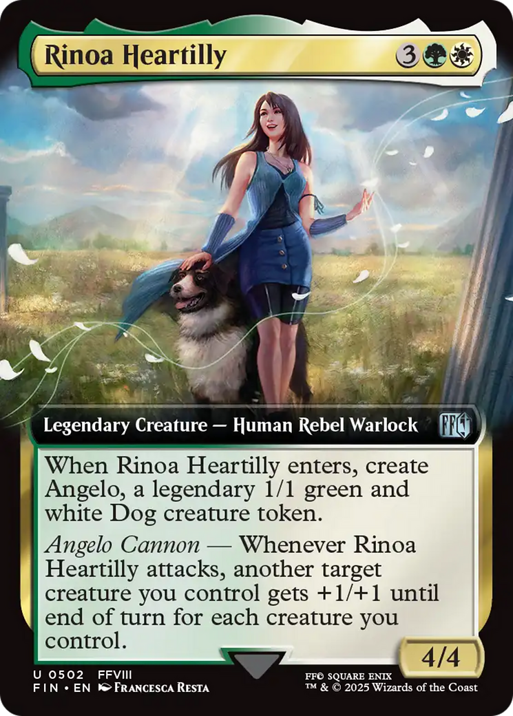 Rinoa Heartilly (Extended Art) [FINAL FANTASY] | Jomio and Rueliete's Cards and Comics