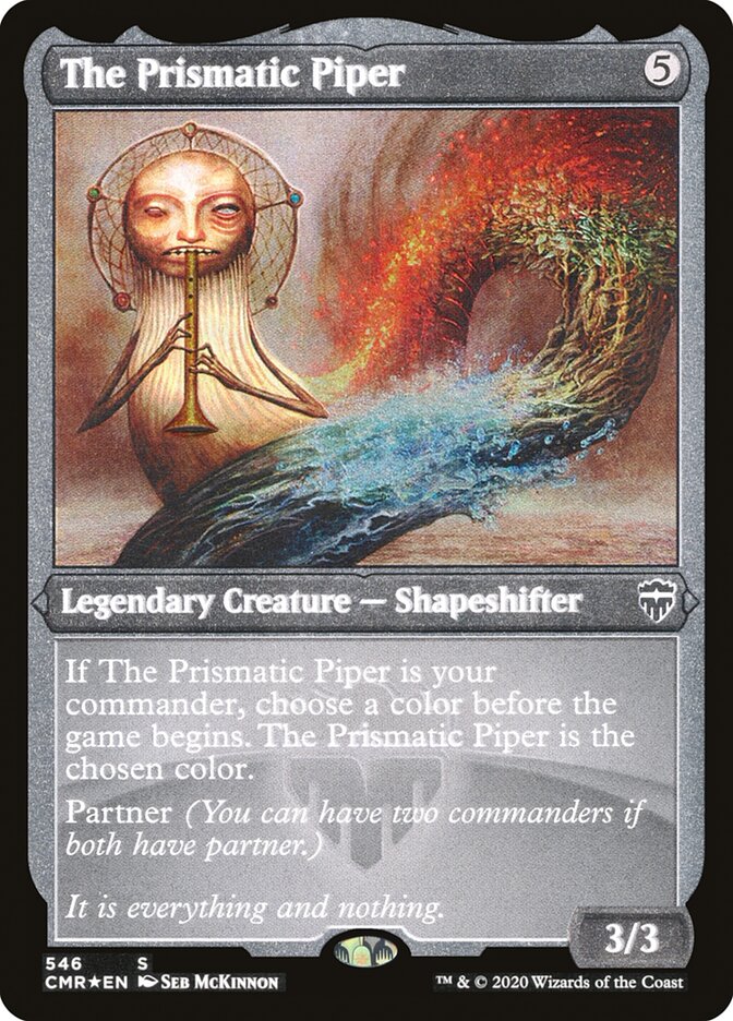 The Prismatic Piper (Etched) [Commander Legends] | Jomio and Rueliete's Cards and Comics