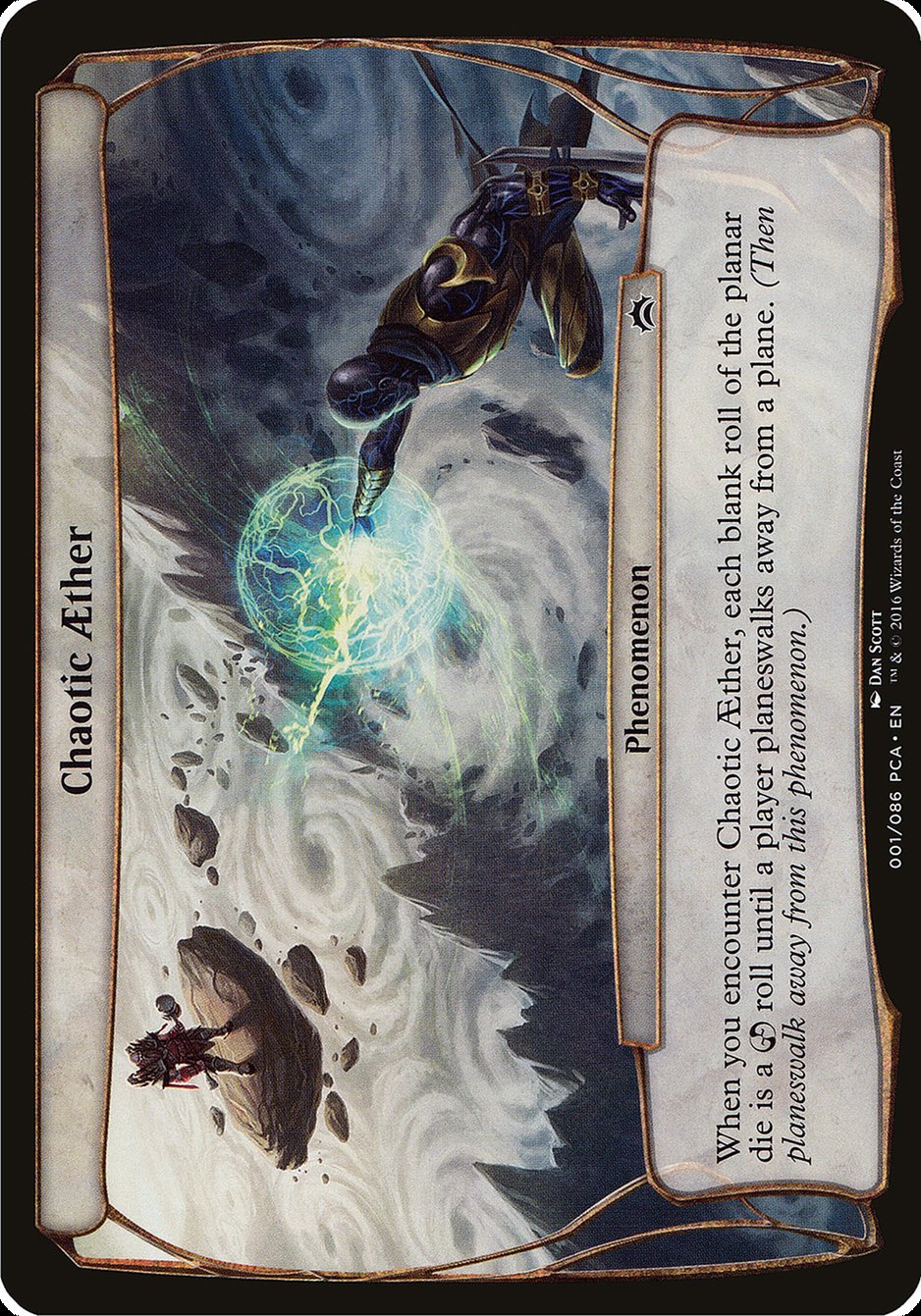 Chaotic Aether (Planes) [Planechase Anthology Planes] | Jomio and Rueliete's Cards and Comics