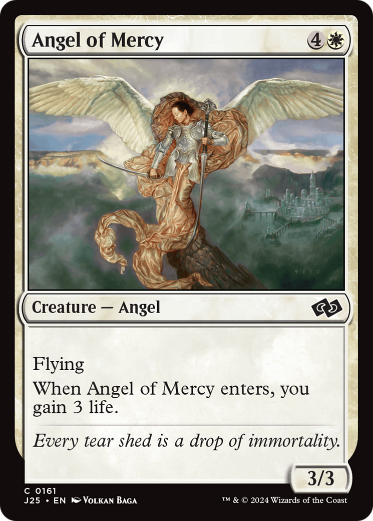 Angel of Mercy [Foundations Jumpstart] | Jomio and Rueliete's Cards and Comics