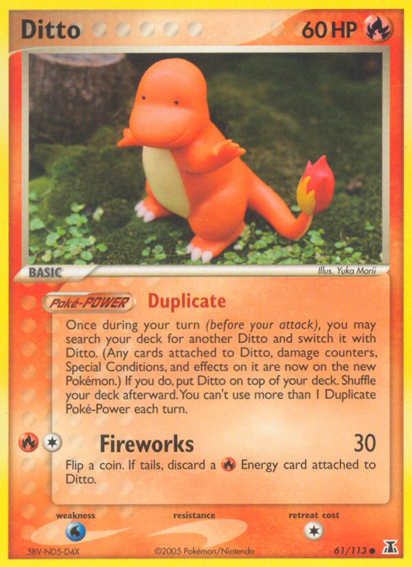 Ditto (61/113) [EX: Delta Species] | Jomio and Rueliete's Cards and Comics