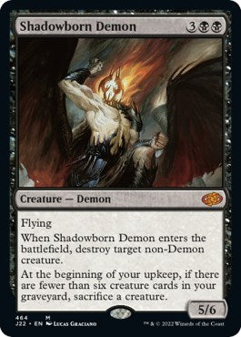 Shadowborn Demon [Jumpstart 2022] | Jomio and Rueliete's Cards and Comics
