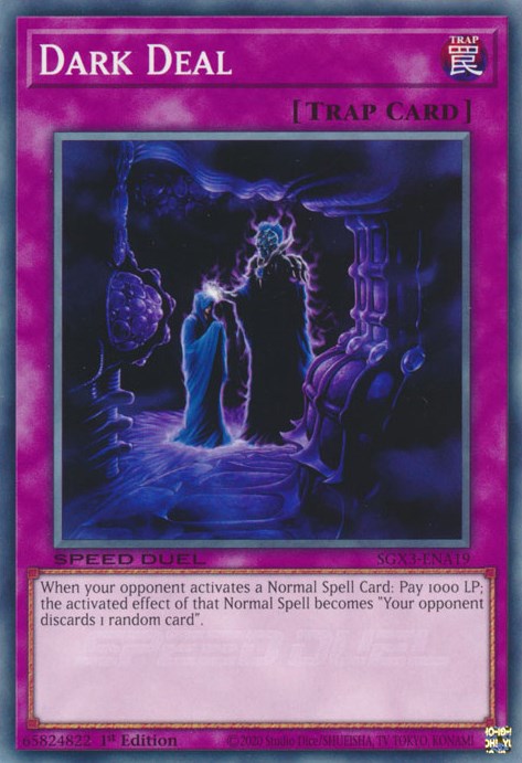 Dark Deal [SGX3-ENA19] Common | Jomio and Rueliete's Cards and Comics