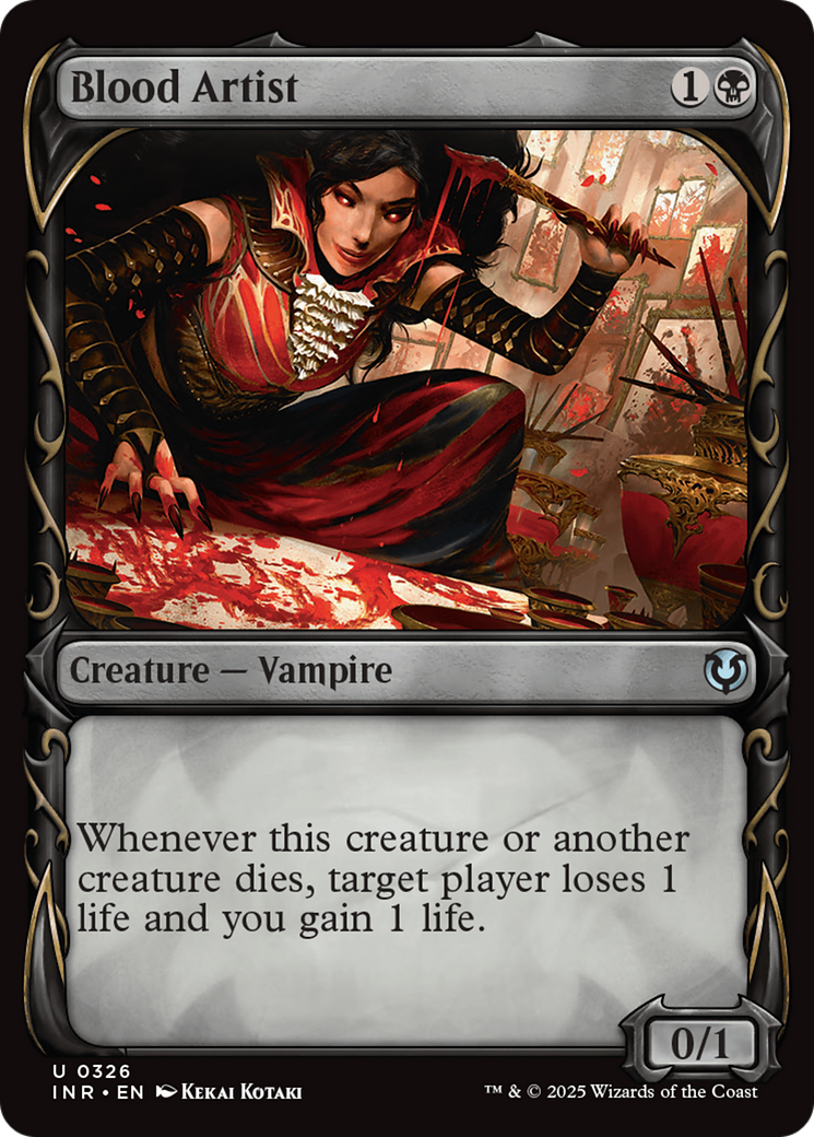 Blood Artist (Showcase) [Innistrad Remastered] | Jomio and Rueliete's Cards and Comics
