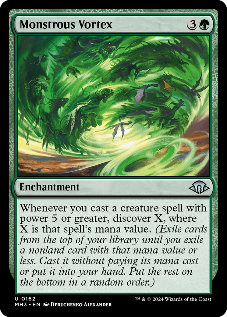 Monstrous Vortex [Modern Horizons 3] | Jomio and Rueliete's Cards and Comics