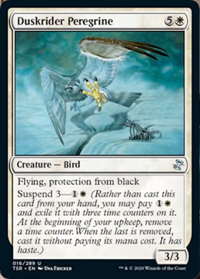 Duskrider Peregrine [Time Spiral Remastered] | Jomio and Rueliete's Cards and Comics