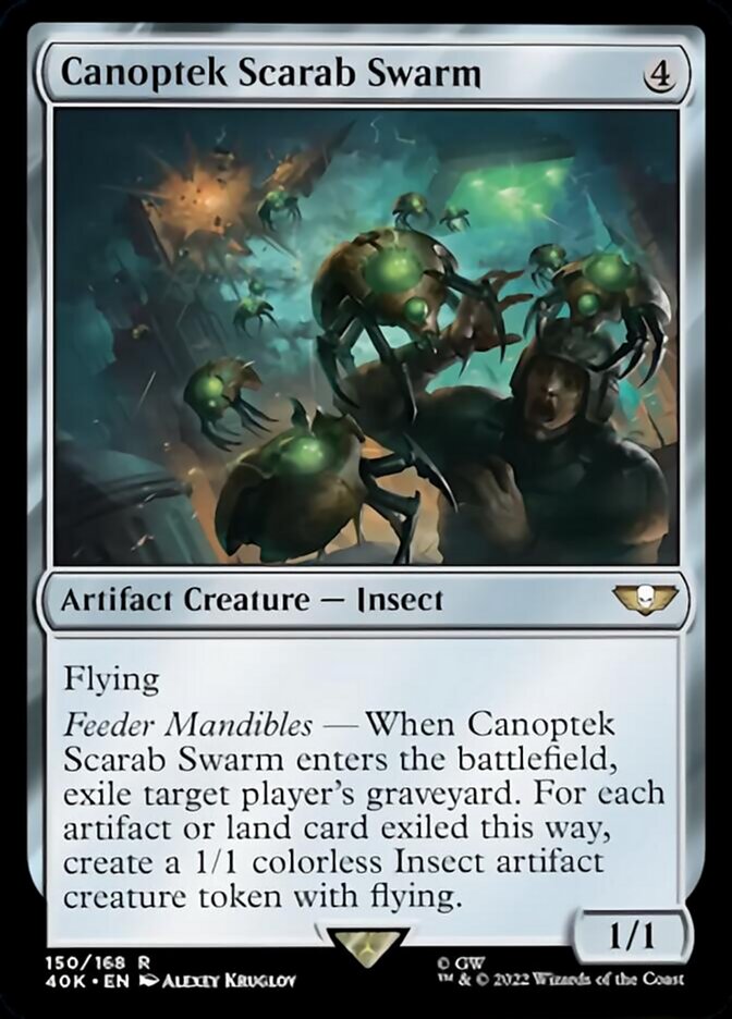 Canoptek Scarab Swarm [Warhammer 40,000] | Jomio and Rueliete's Cards and Comics