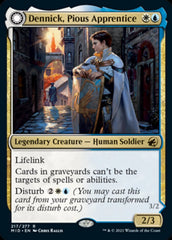 Dennick, Pious Apprentice // Dennick, Pious Apparition [Innistrad: Midnight Hunt] | Jomio and Rueliete's Cards and Comics